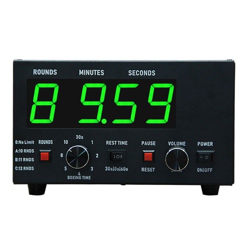 Timer boxe led verde - timer, combat
