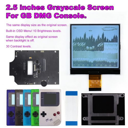 Kit schermo lcd scala grigi - kit,