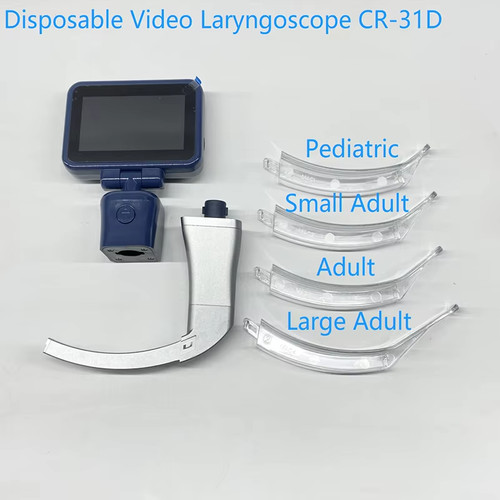 Laringoscopio video schermo